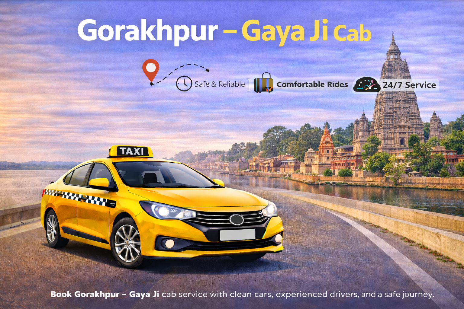 Gorakhpur To Gaya Ji Cab